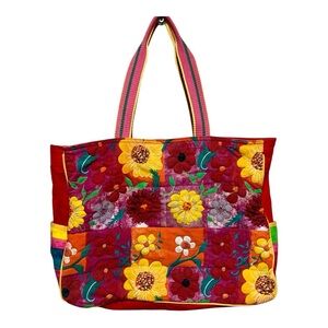 Sand & Sun (Sundance) Large Floral Tote Bag